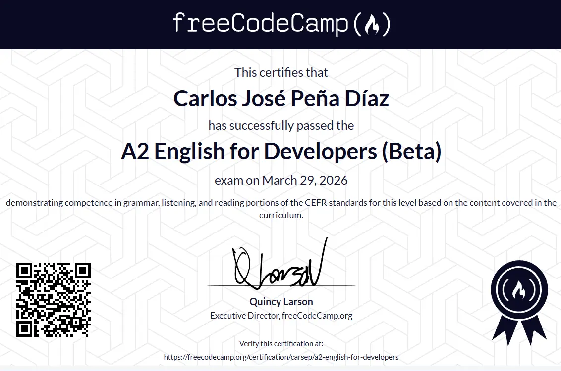 A2 English For Developers