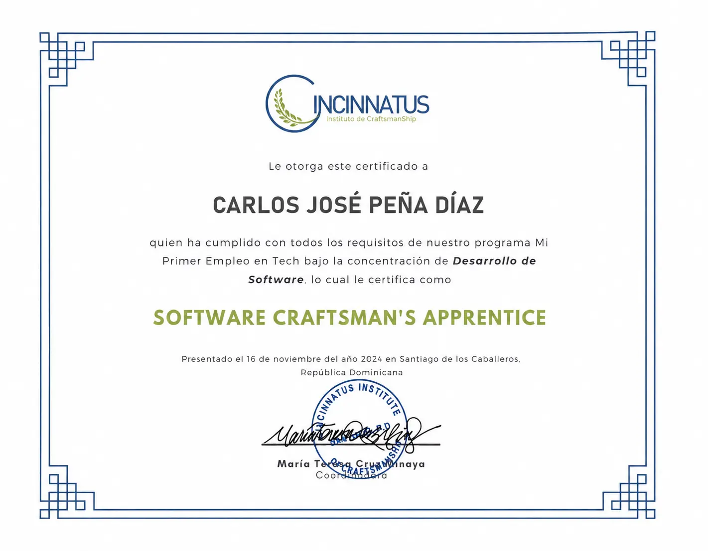 Software Craftsman's Apprentice